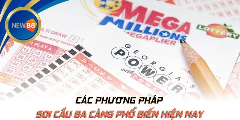 Các phương pháp soi cầu ba càng phổ biến hiện nay