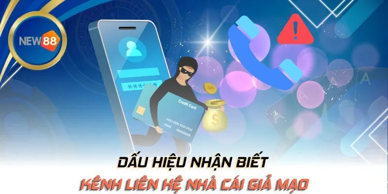 Dấu hiệu nhận biết kênh liên hệ nhà cái giả mạo